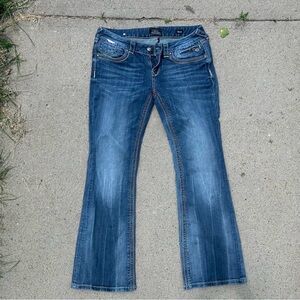 Women’s Rerock for express Low rise bootcut jeans